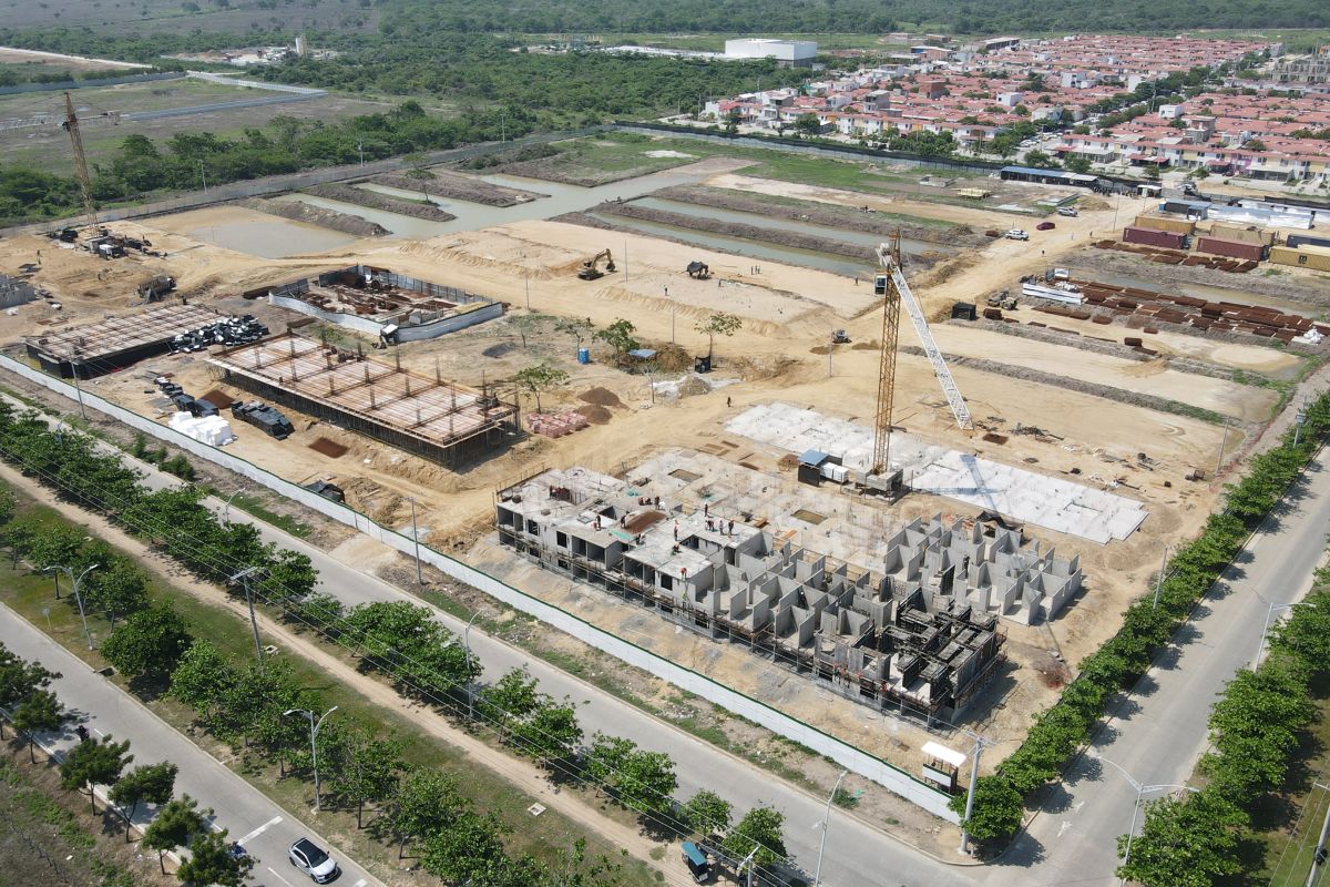 Avance de obra constructora Bolívar 