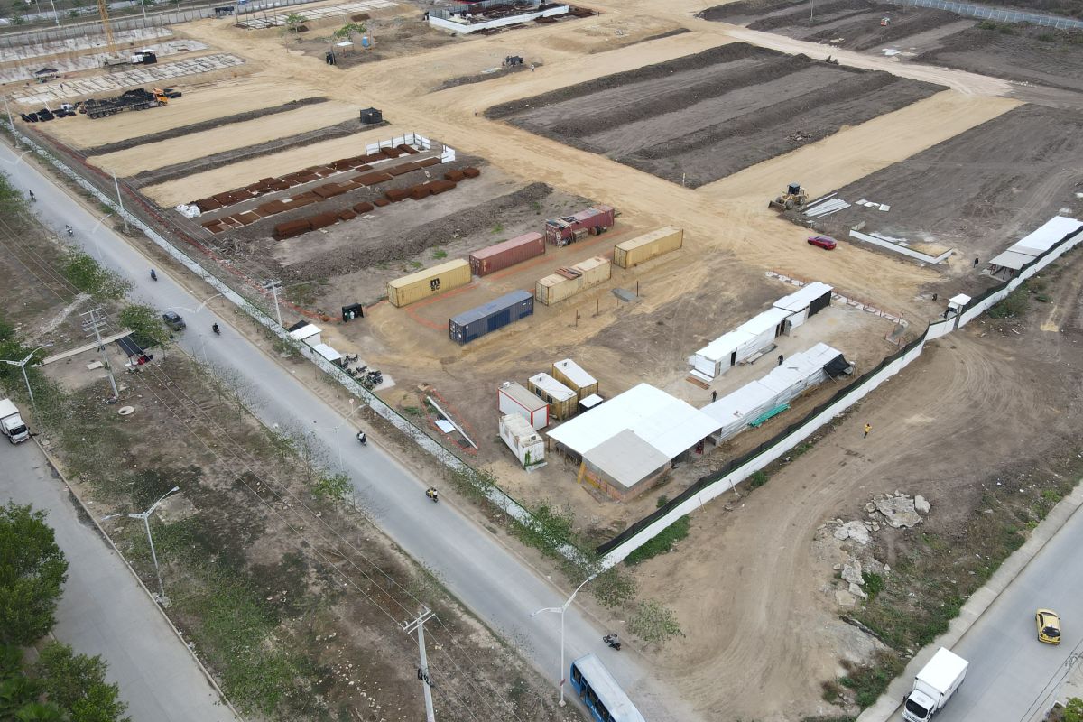 Avance de obra constructora Bolívar 