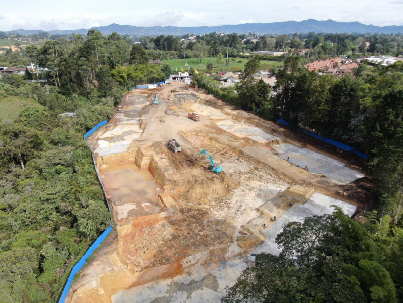 Avance de obra constructora bolívar 