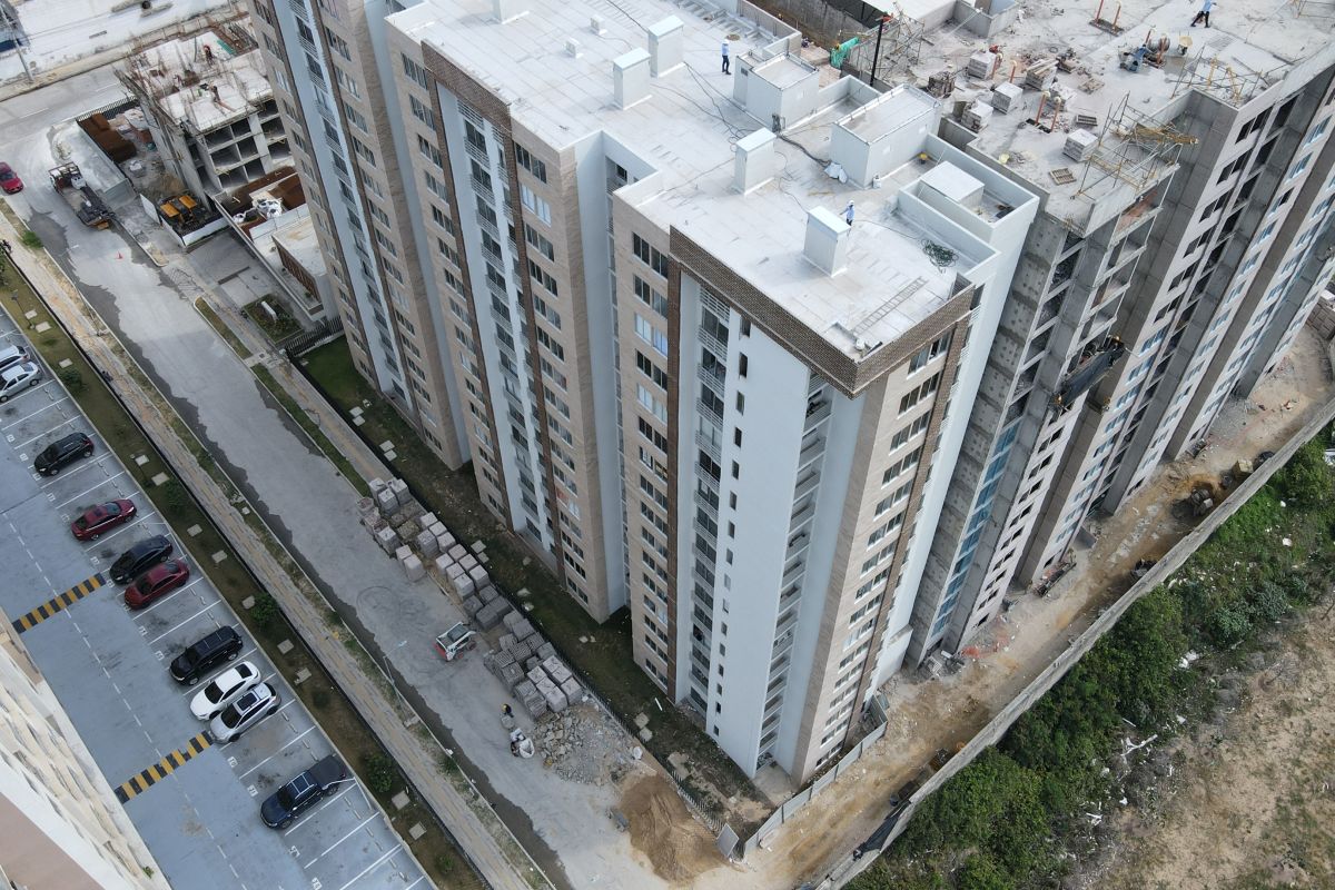 Avance de obra constructora Bolívar