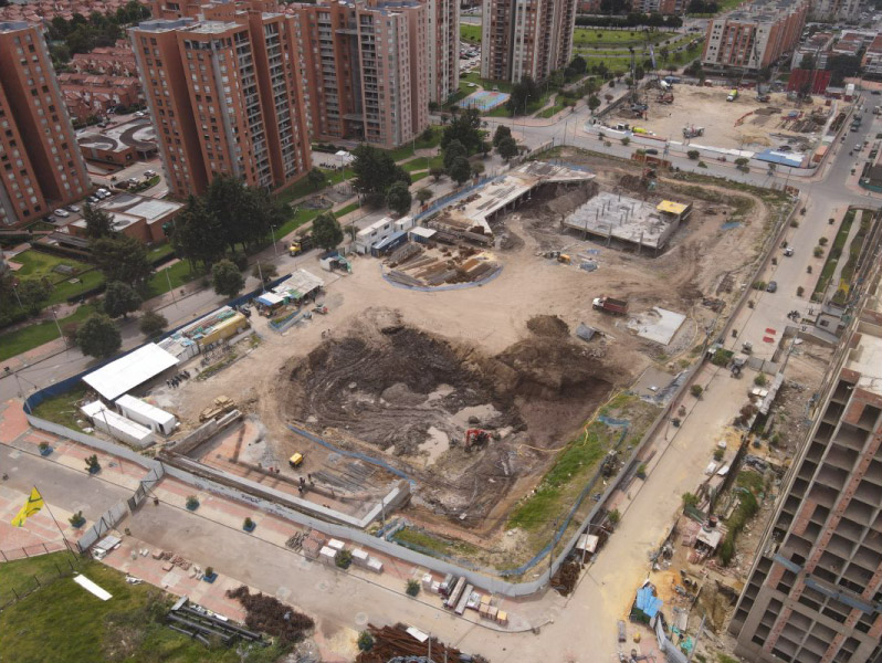 Avance de obra constructora Bolívar