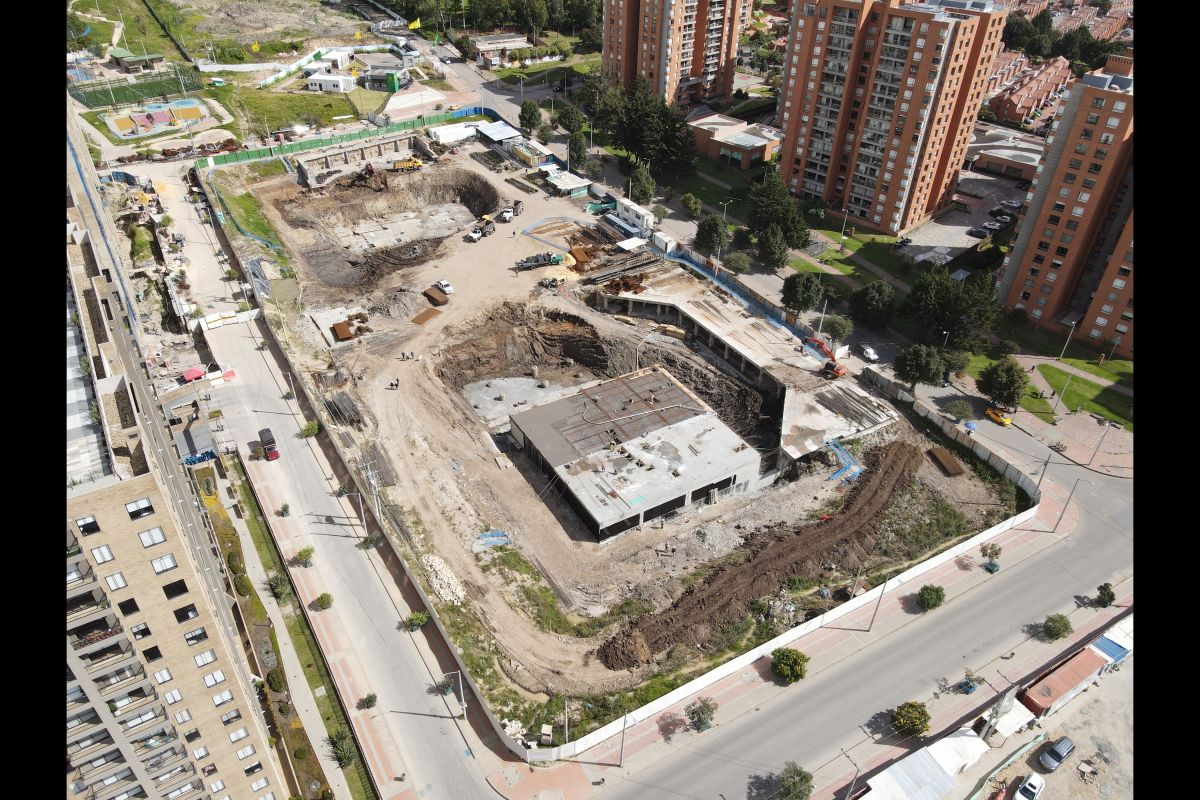 Avance de obra constructora Bolívar