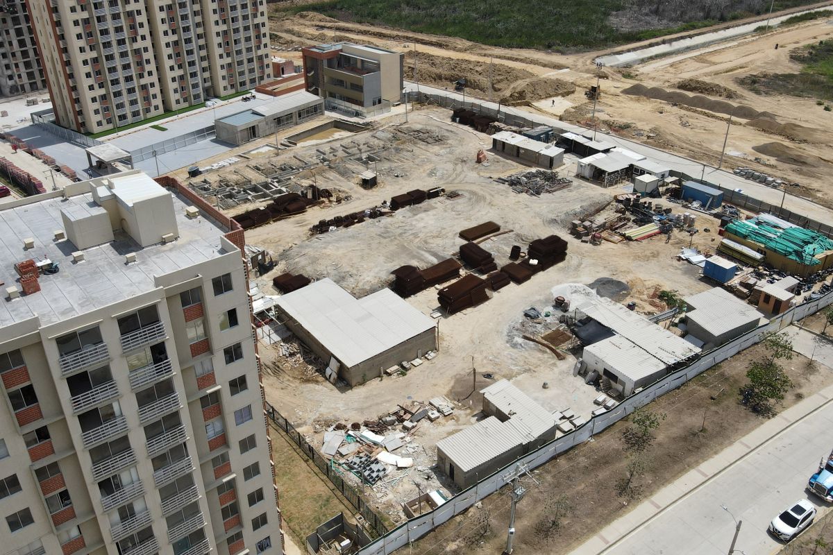 Avance de obra constructora Bolívar