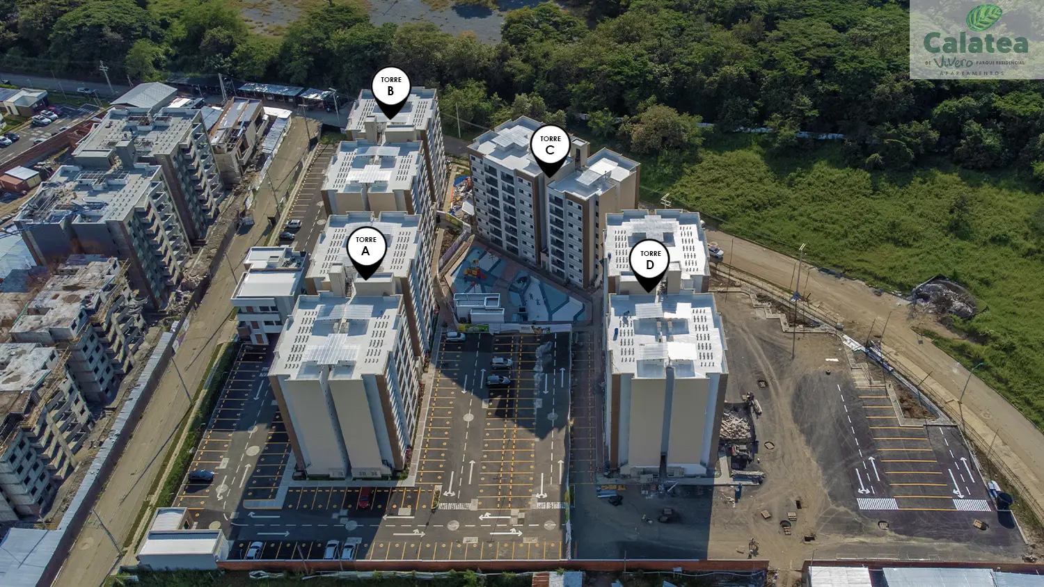 Foto del proyecto Calatea en avance de obra Enero de 2026