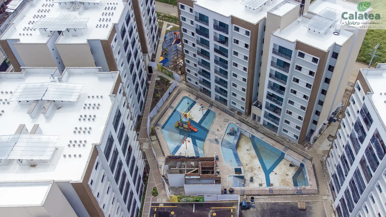 Foto del proyecto Calatea en avance de obra Diciembre de 2025