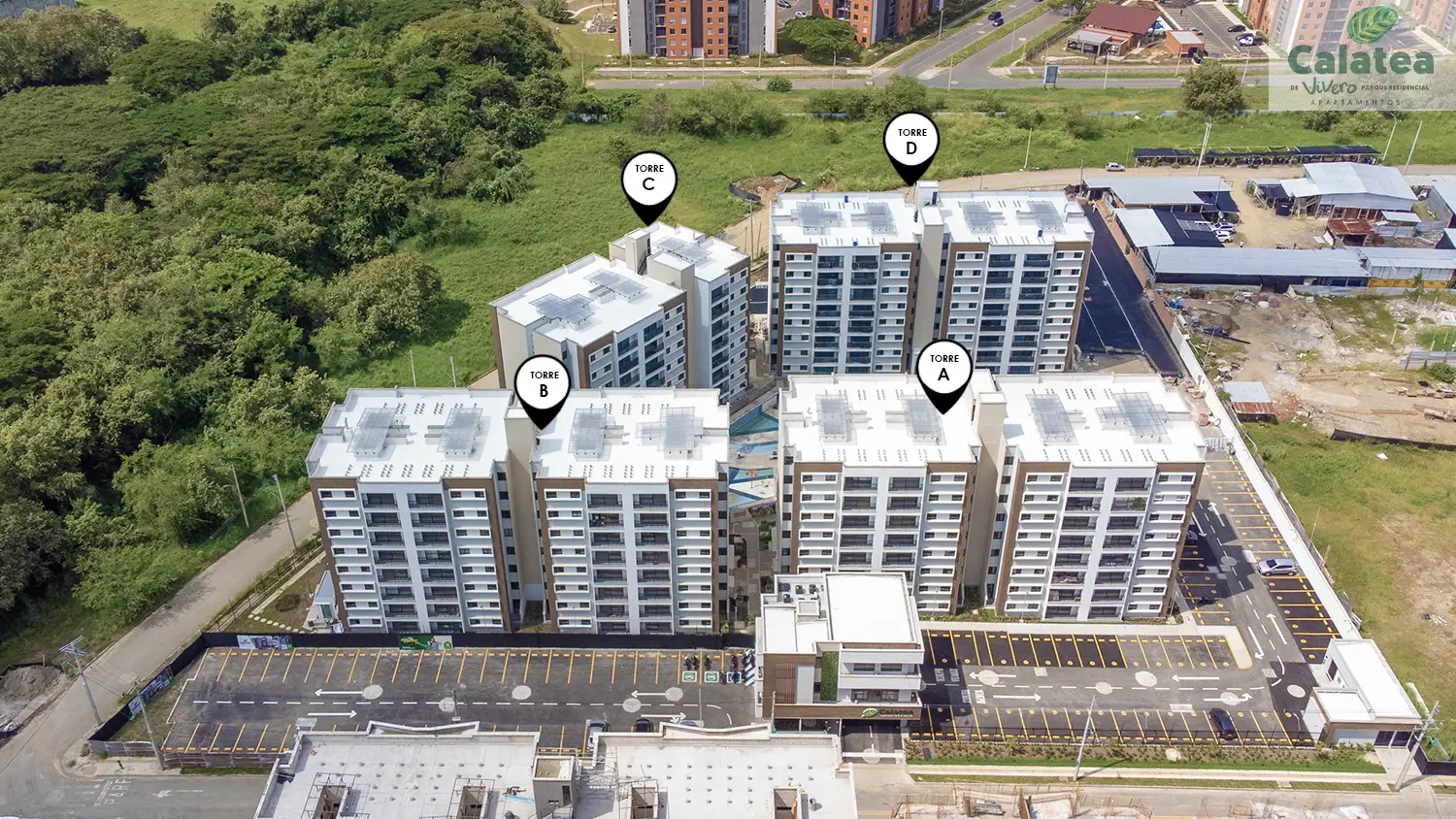 Foto del proyecto Calatea en avance de obra Diciembre de 2025