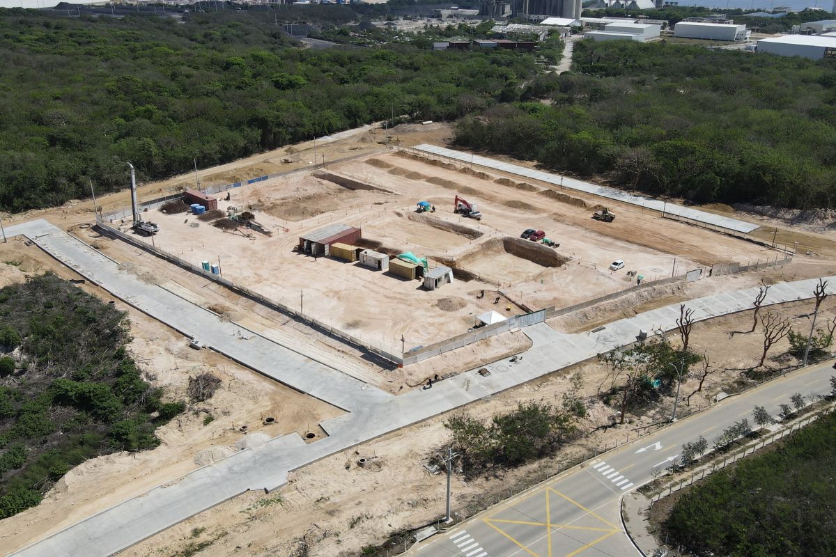 Avance de obra constructora Bolívar