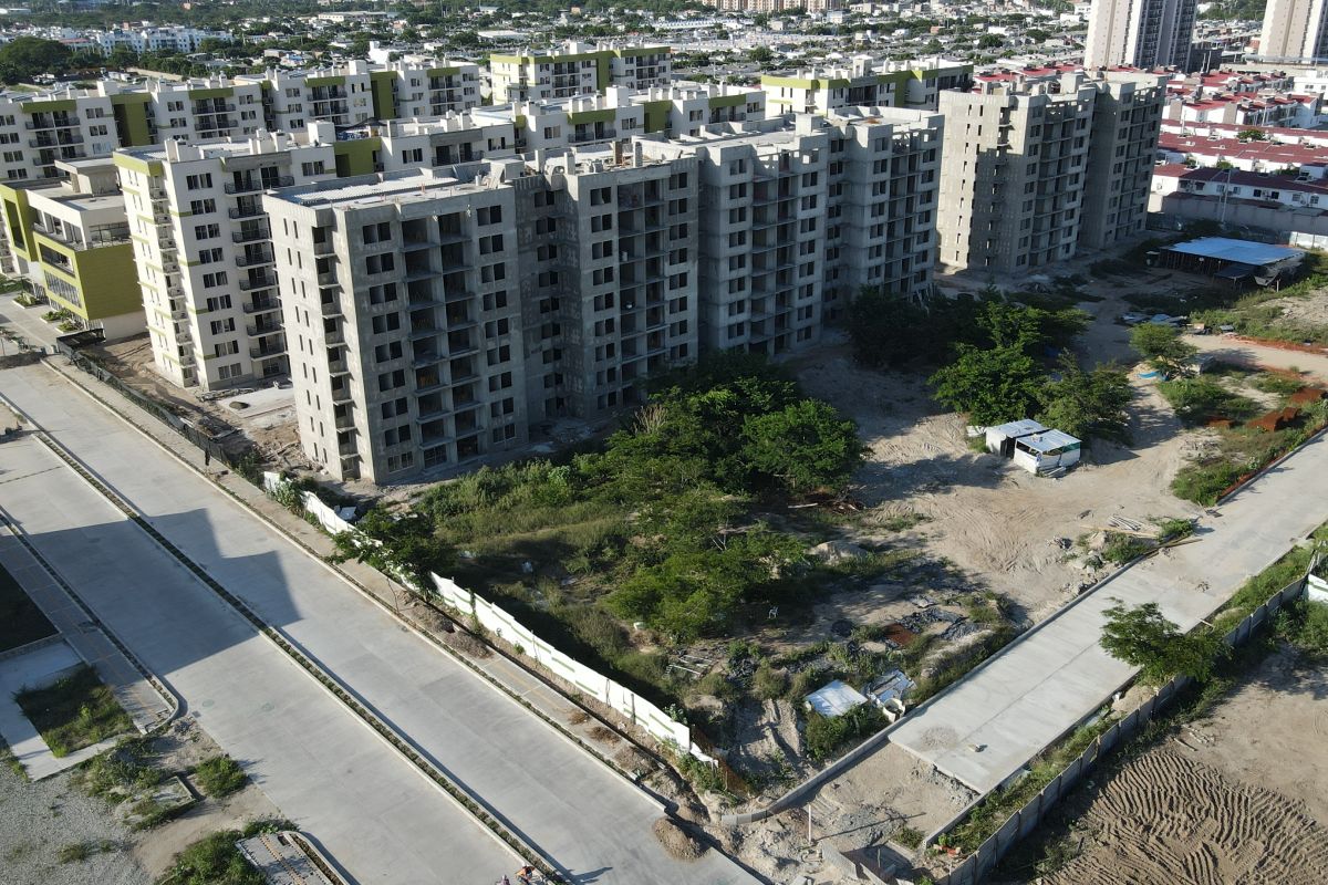 Avance de obra constructora Bolívar