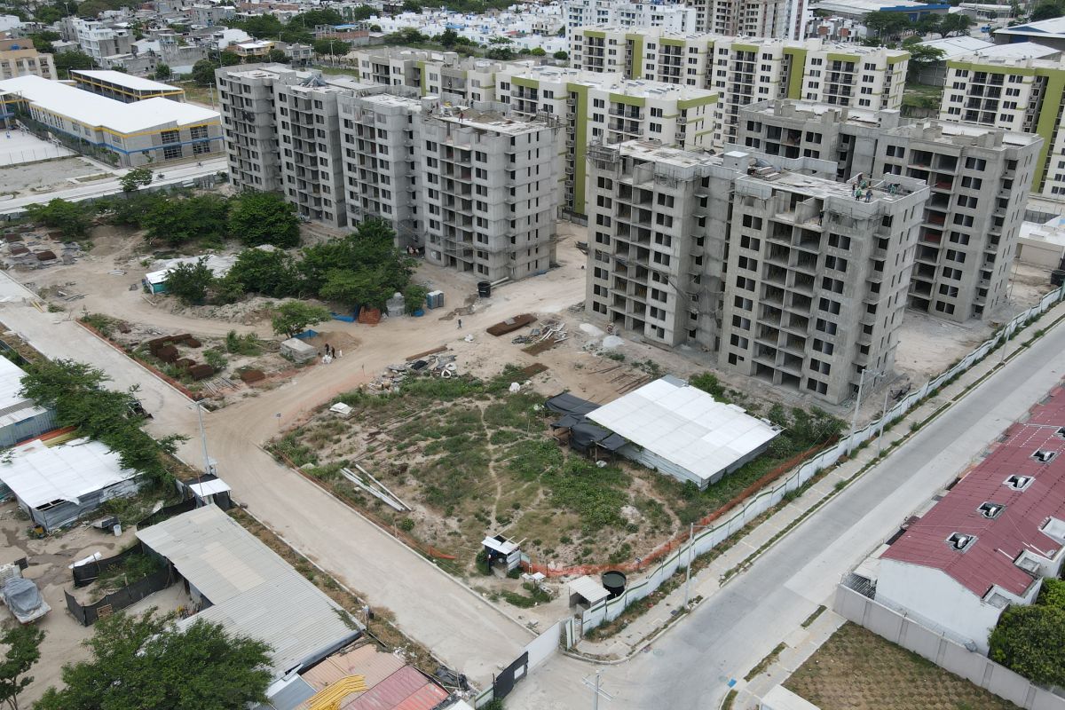 Avance de obra constructora bolívar 