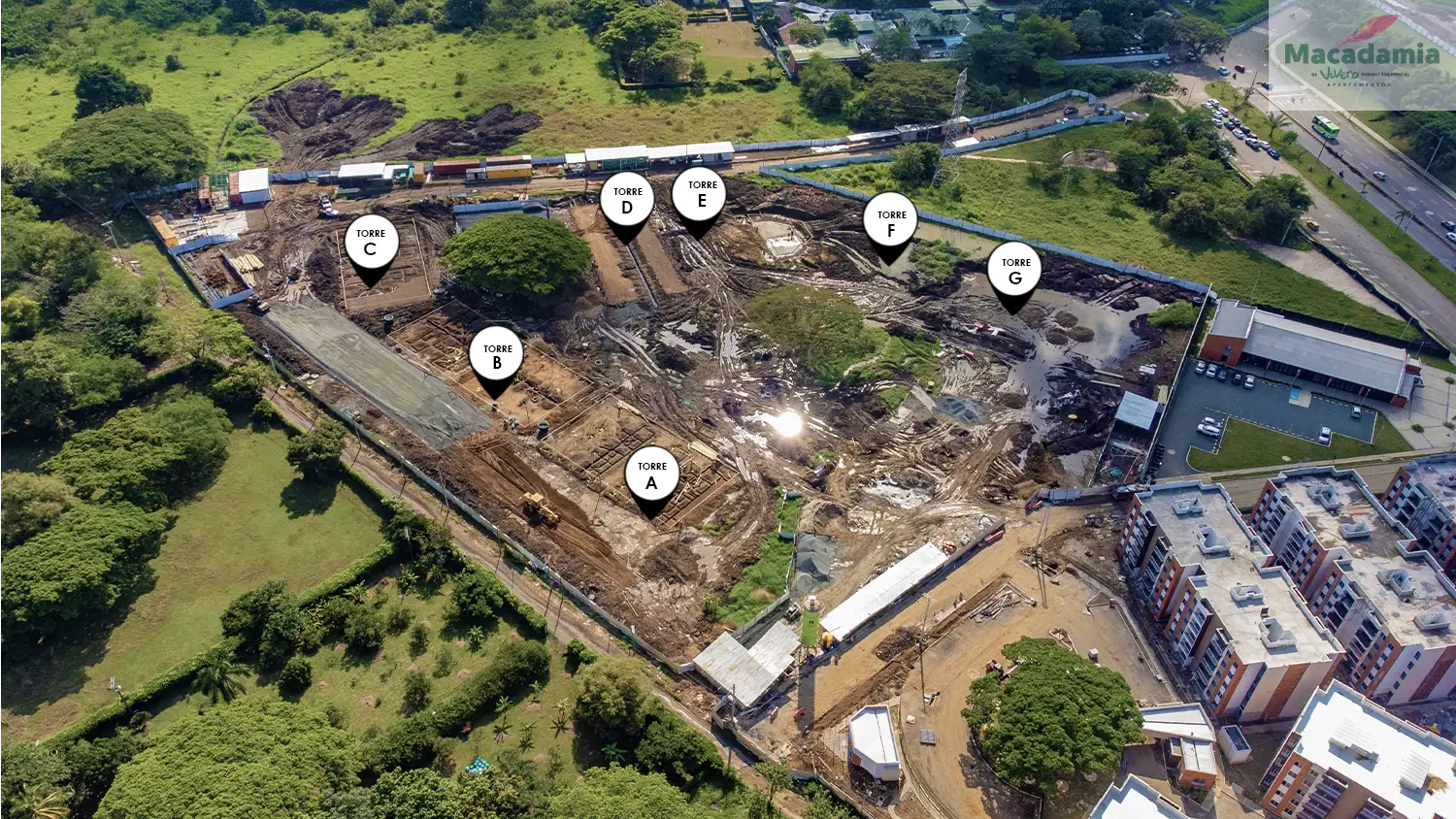 Foto del proyecto Macadamia en avance de obra mayo de 2025