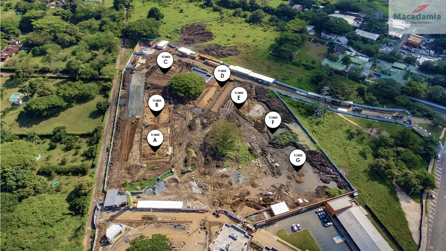 Foto del proyecto Macadamia en avance de obra mayo de 2025