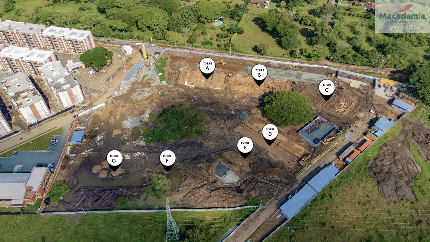 Foto del proyecto Macadamia en avance de obra mayo de 2025