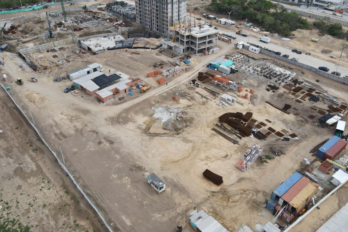 Avance de obra constructora Bolívar