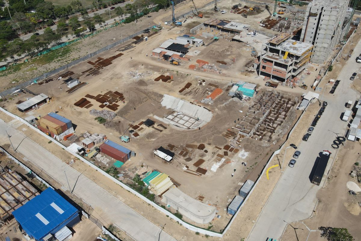 Avance de obra constructora Bolívar