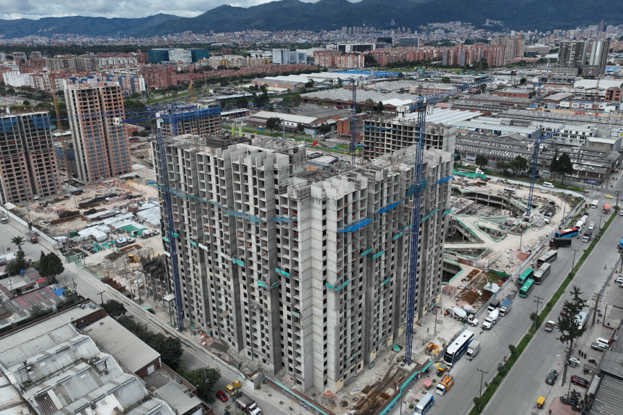 Avance de obra constructora Bolívar