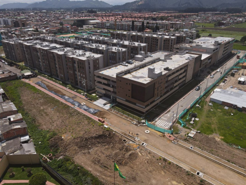 Avance de obra constructora Bolívar