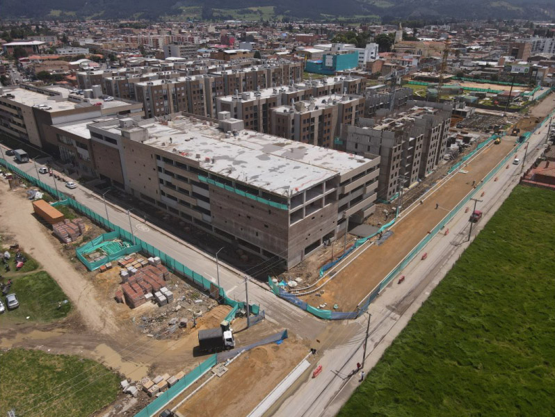 Avance de obra constructora Bolívar