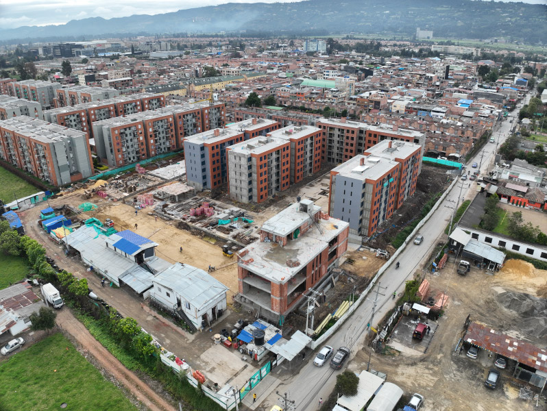 Avance de obra constructora Bolívar