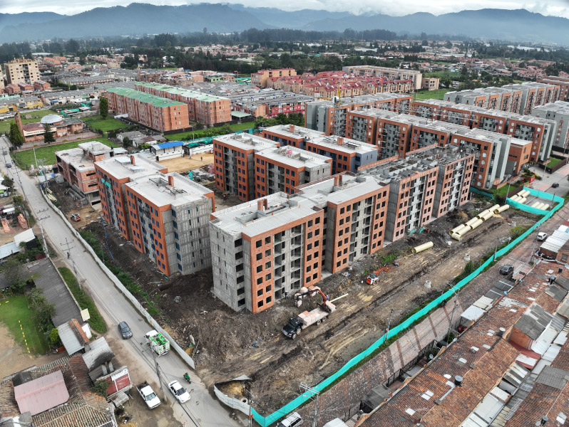 Avance de obra constructora Bolívar