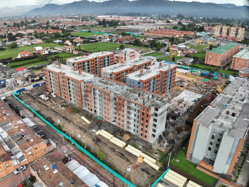 Avance de obra constructora Bolívar