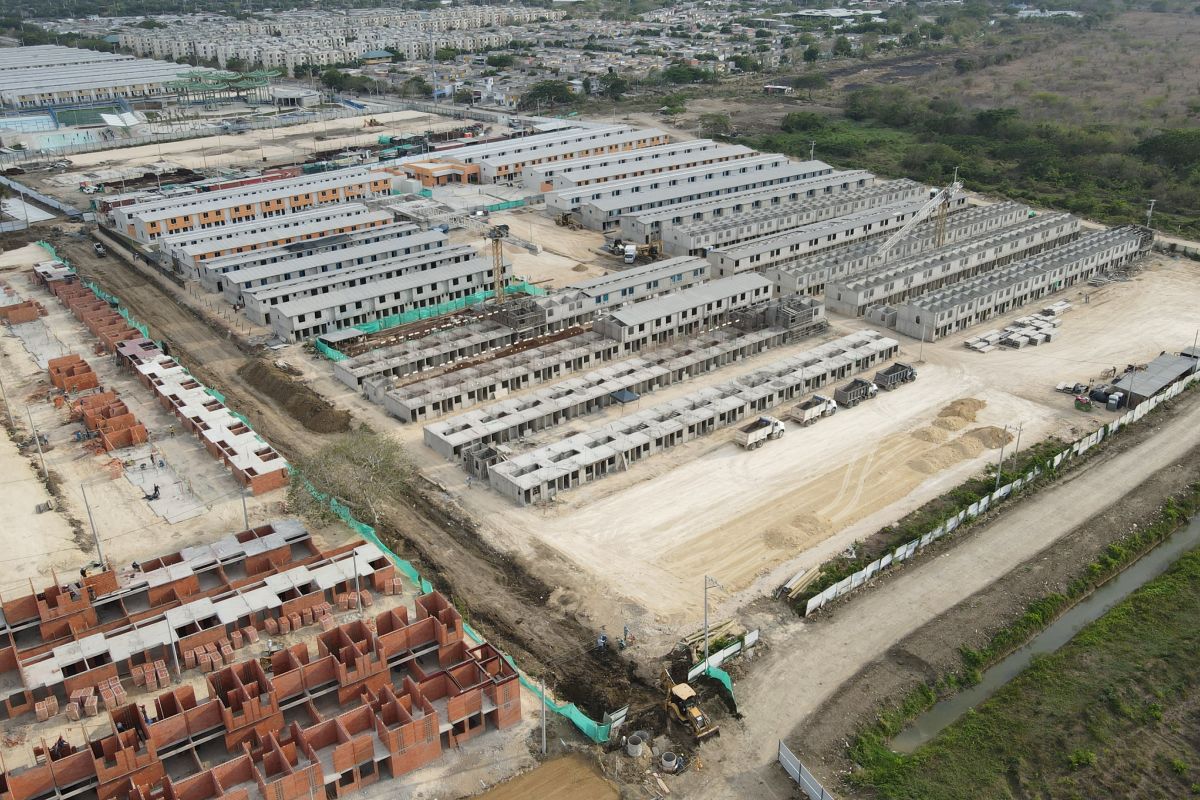 Avance de obra constructora bolívar 