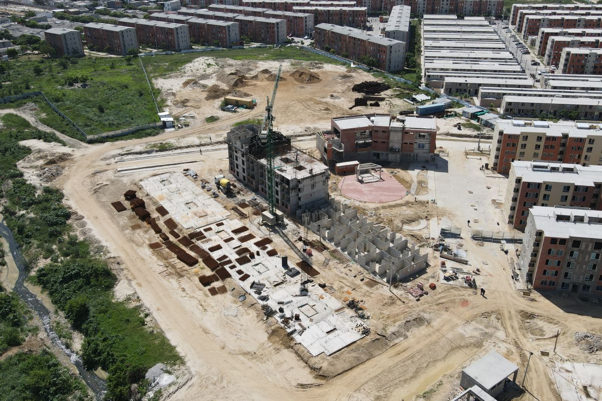 Avance de obra constructora Bolívar 