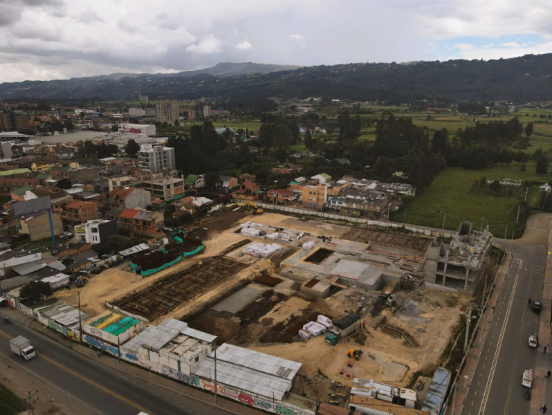 Avance de obra constructora Bolívar