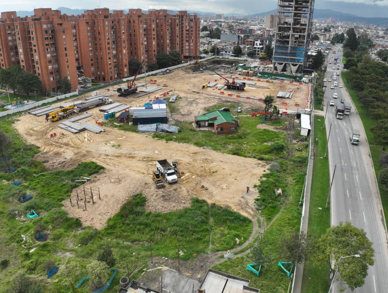 Avance de obra constructora bolívar 