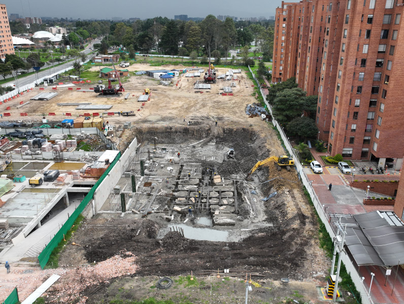 Avance de obra constructora bolívar 