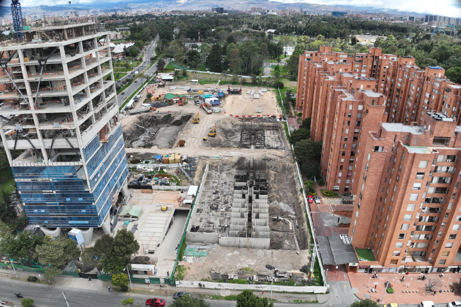 Avance de obra constructora bolívar 