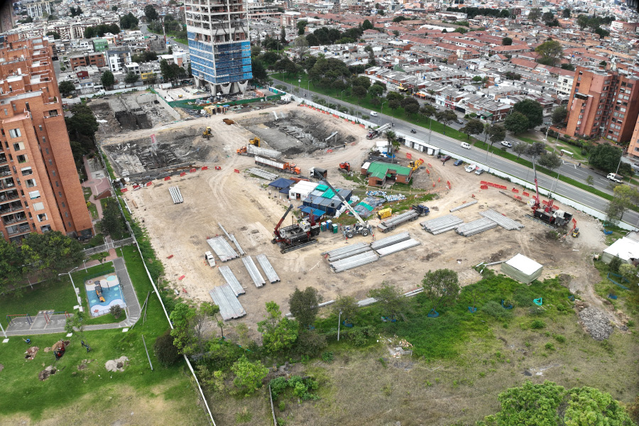 Avance de obra constructora bolívar 