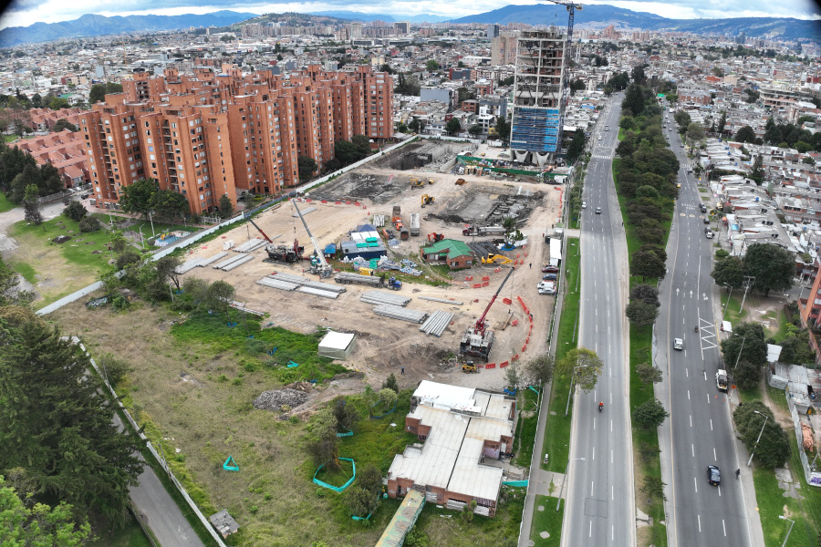 Avance de obra constructora bolívar 