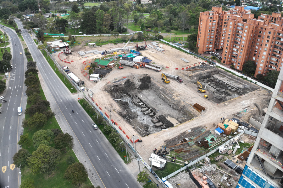 Avance de obra constructora bolívar 