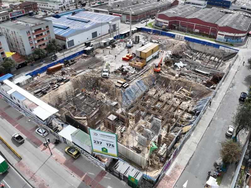 Avance de obra constructora Bolívar