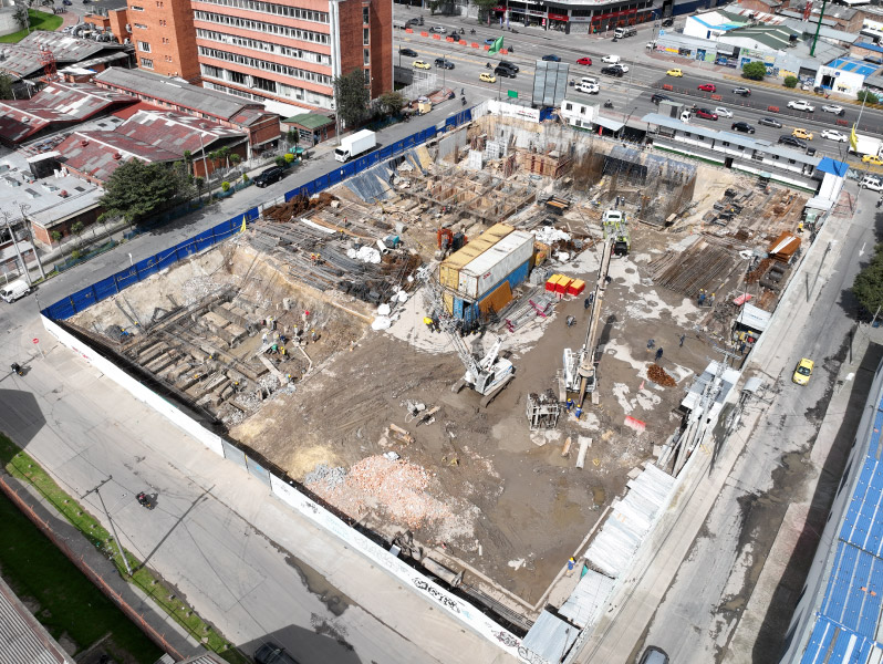 Avance de obra constructora Bolívar