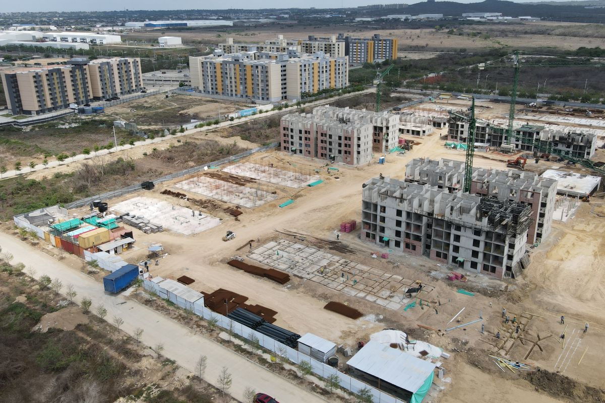 Avance de obra constructora Bolívar