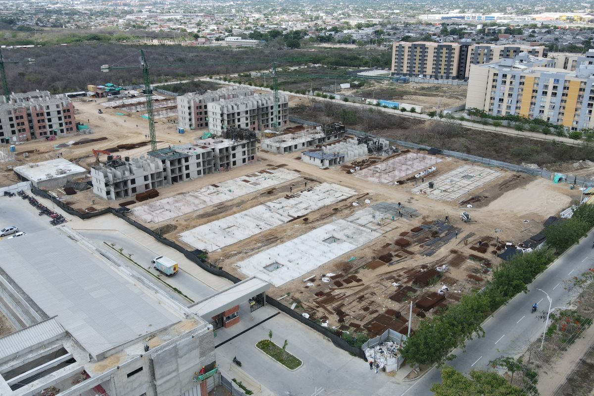 Avance de obra constructora Bolívar