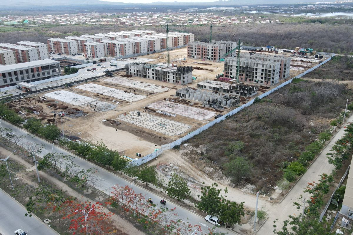 Avance de obra constructora Bolívar