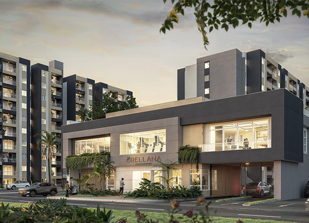 Tarjeta home proyecto vivienda Orellana