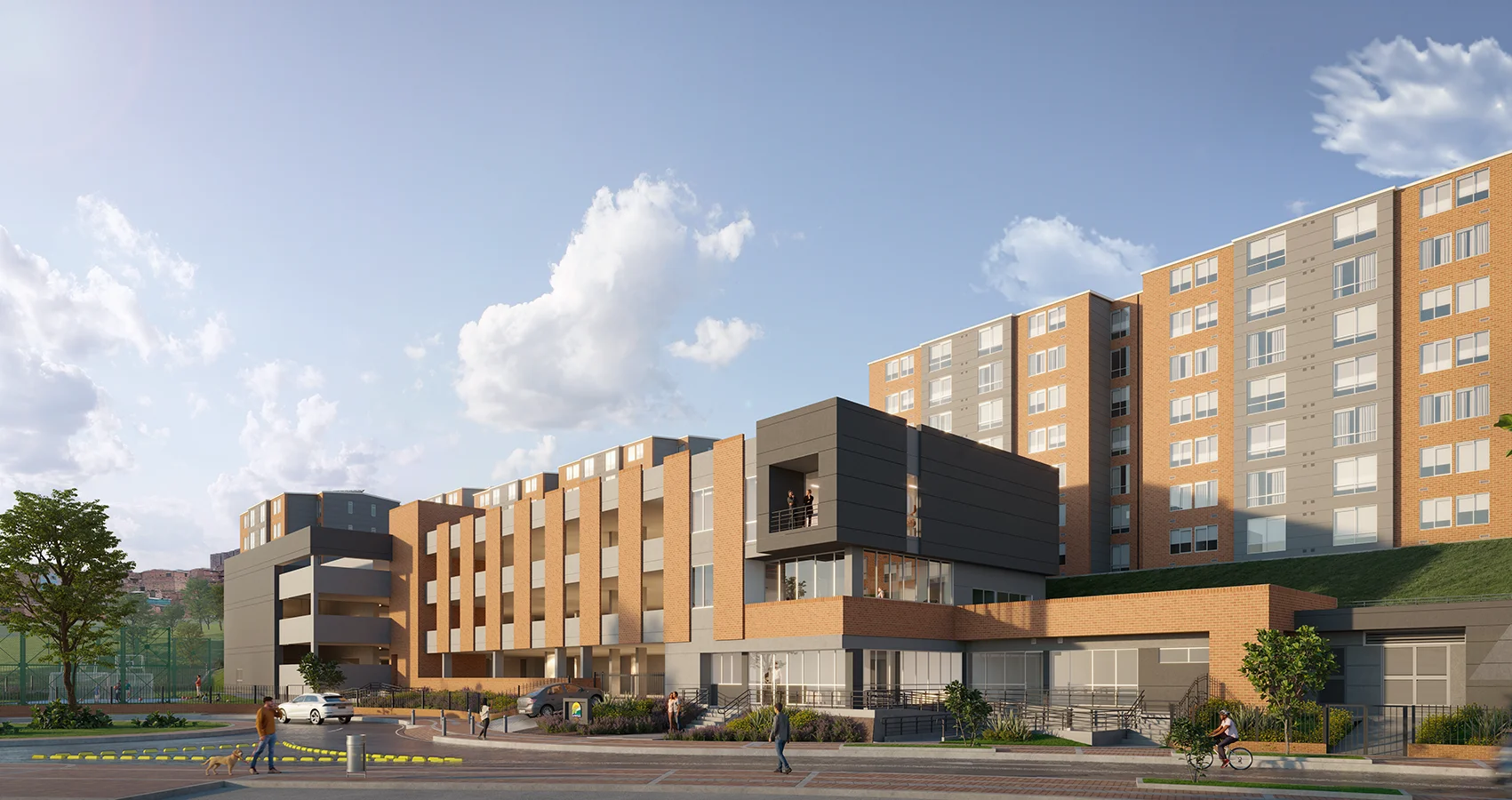 Tarjeta destacada del proyecto Las Violetas, Bogotá: Imagen representativa del proyecto residencial.