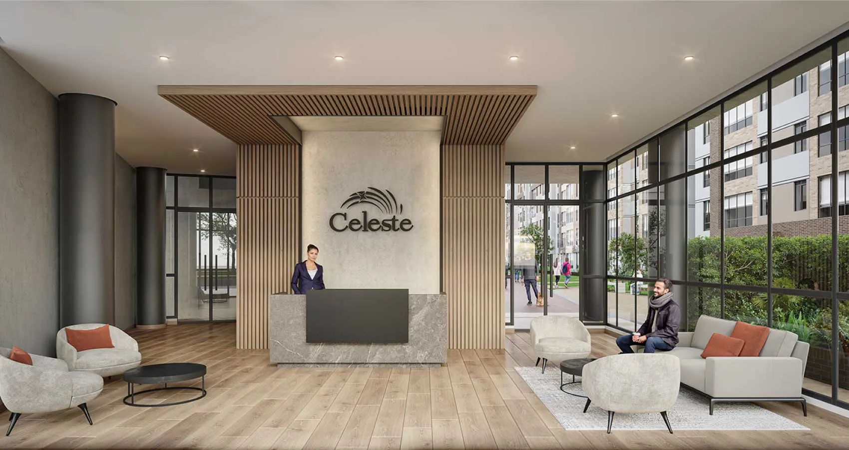 Lobby del proyecto Celeste