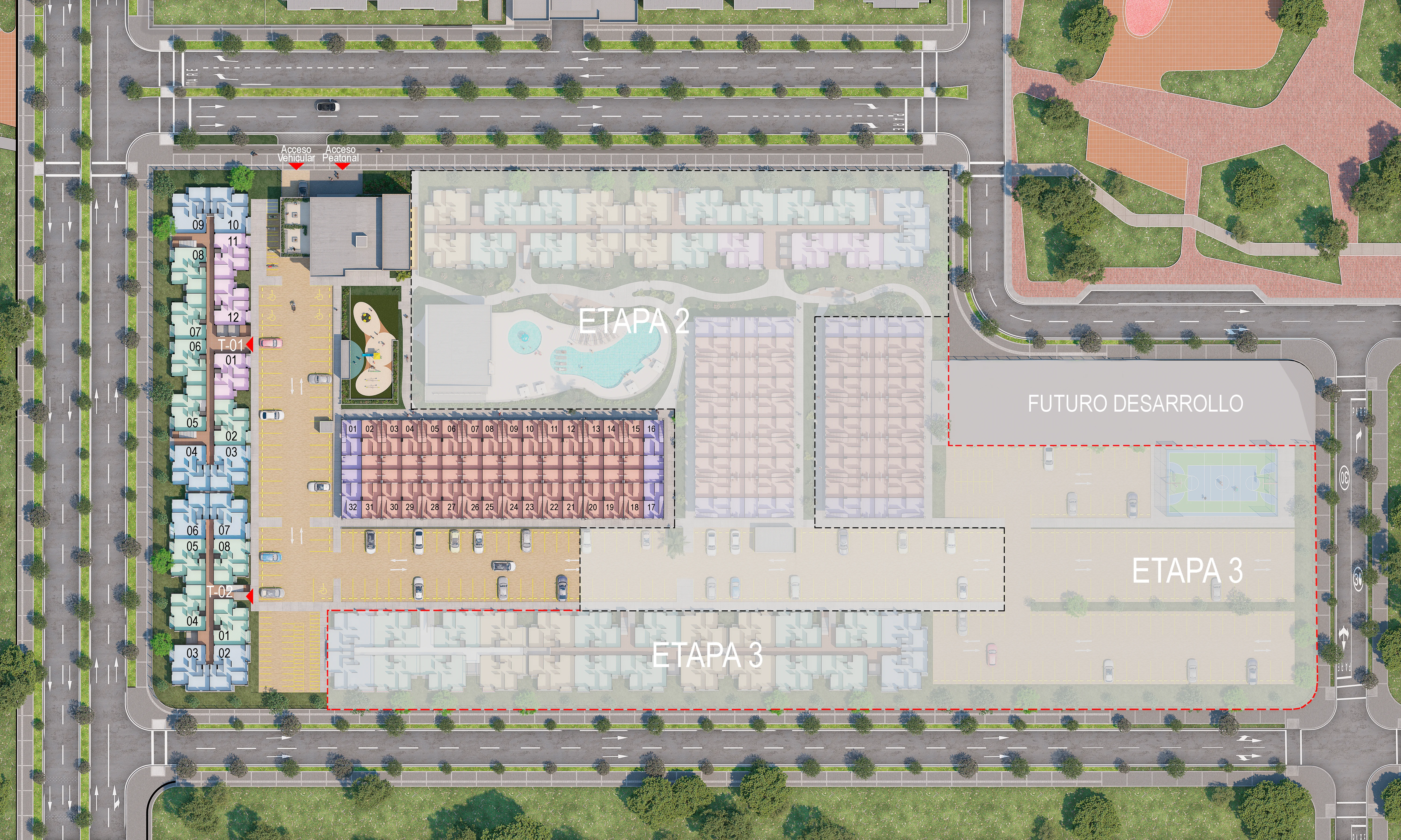 Implantación general