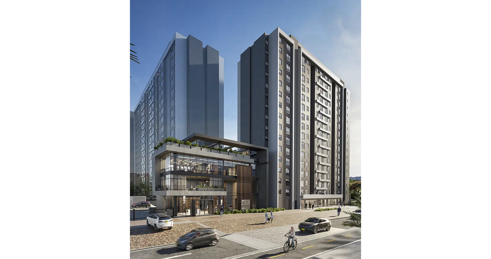 Fachada del proyecto 80 deck living