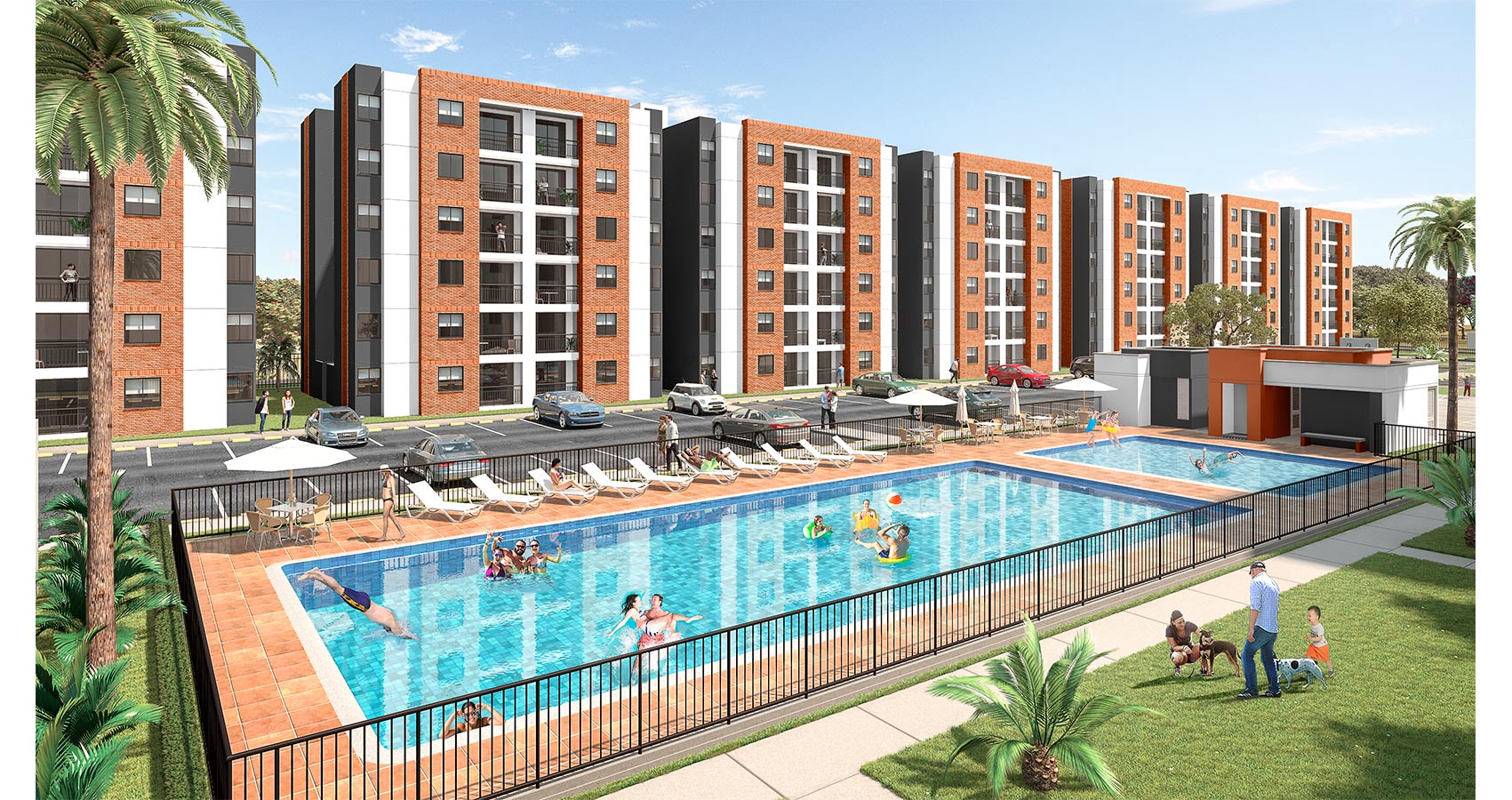 proyecto de de apartamentos con subsidio de vivienda en Jamundi.
