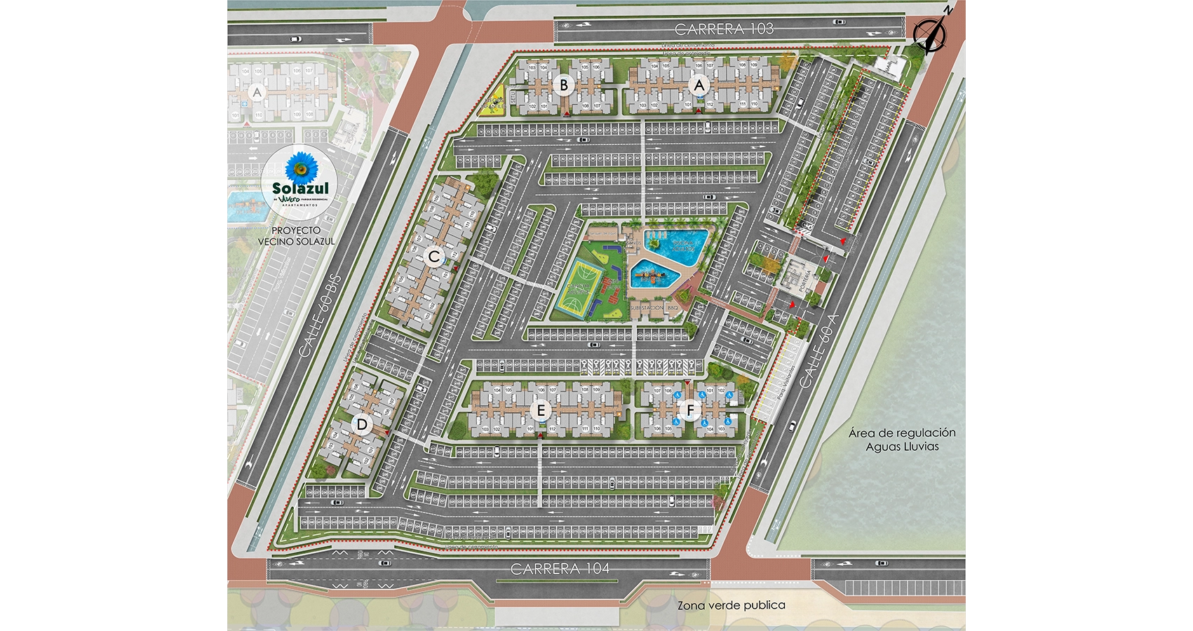 Planta Urbana del Proyecto Lila