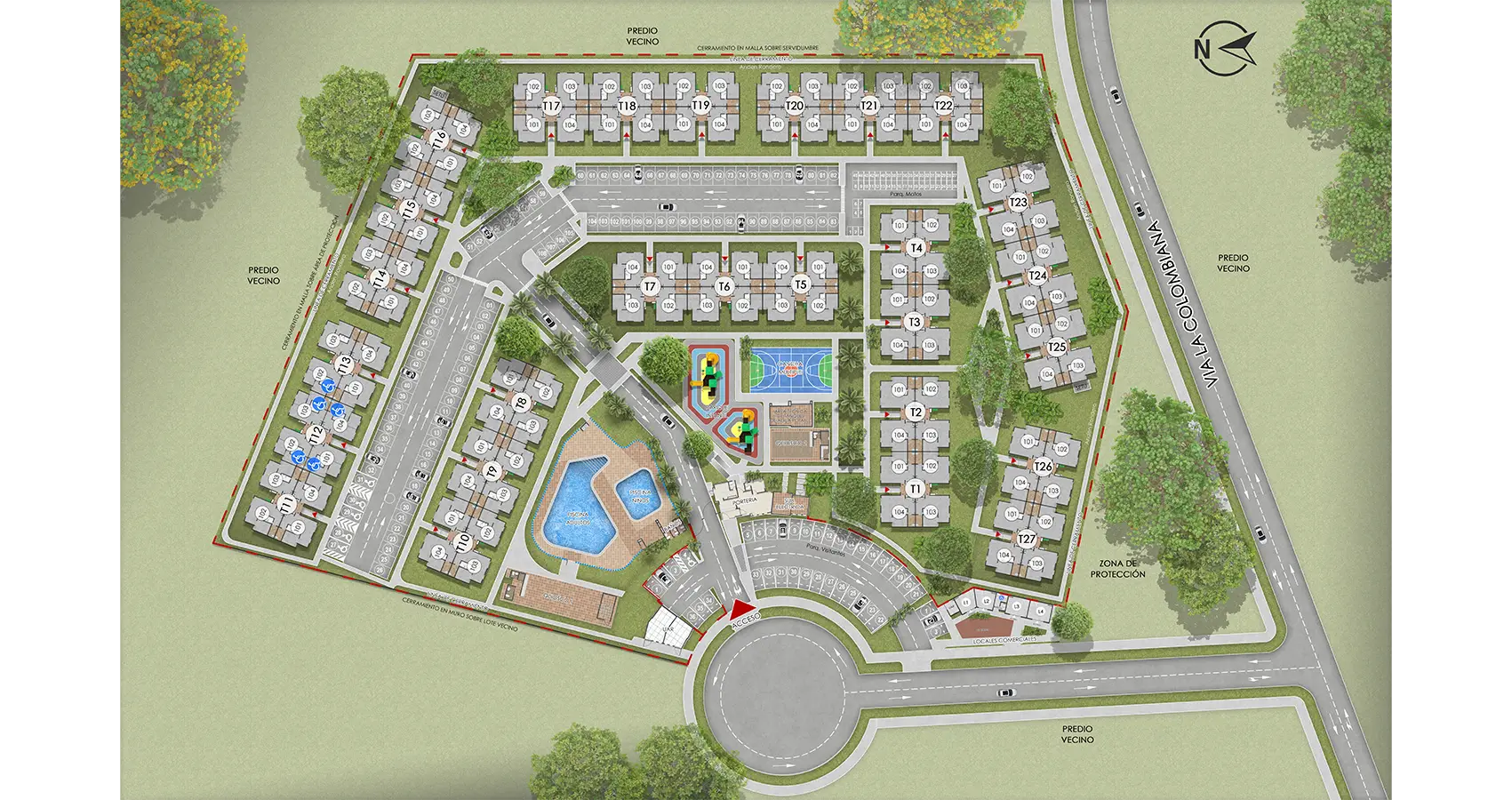 Planta urbana proyecto