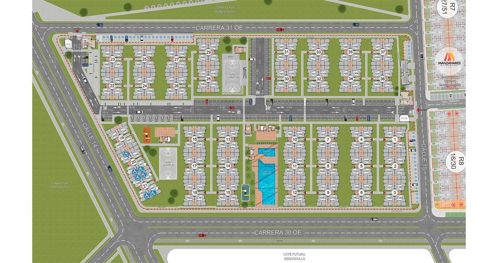 proyecto de apartamentos con subsidio de vivienda en cali. 