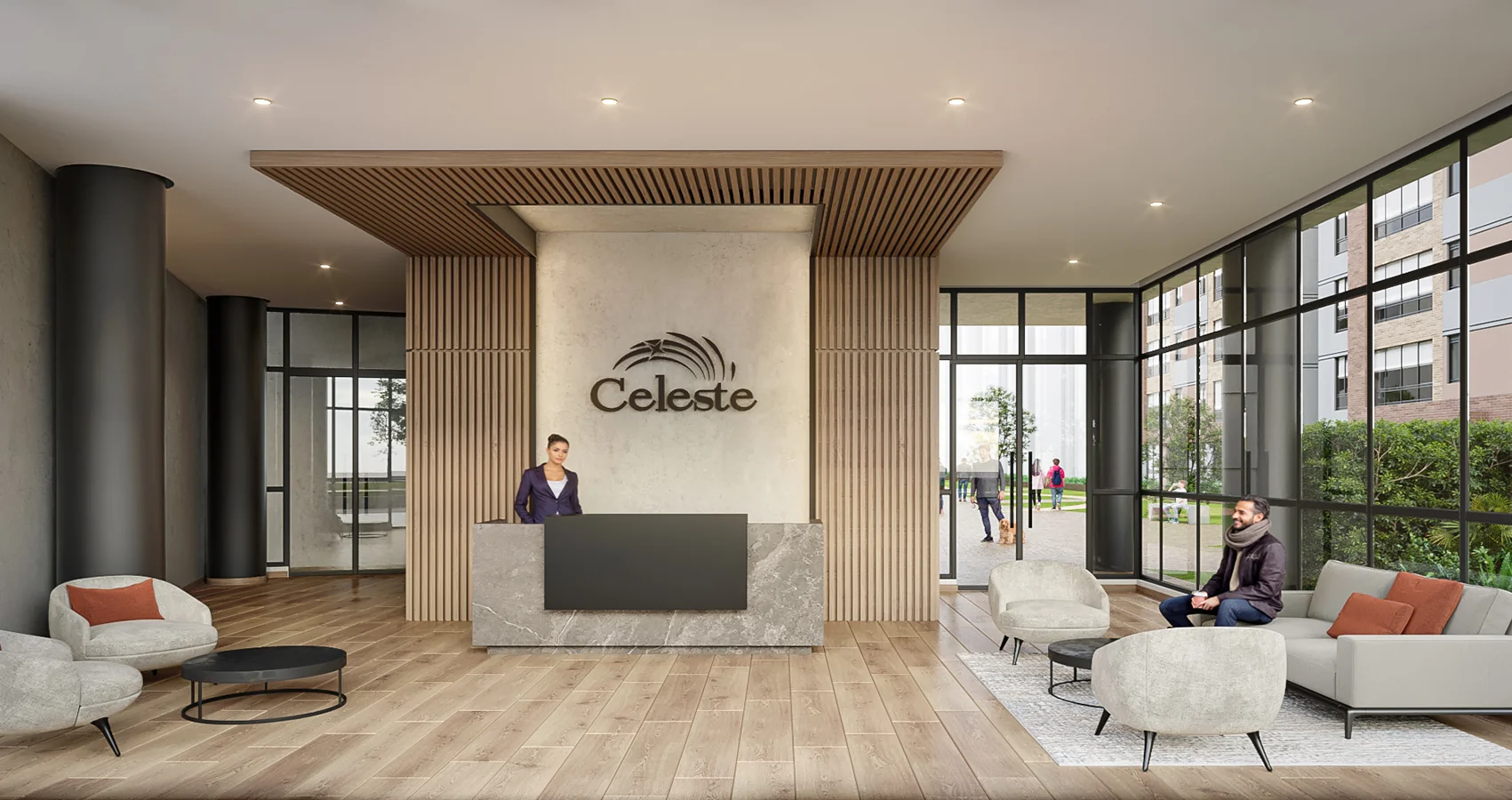 Lobby del proyecto Celeste