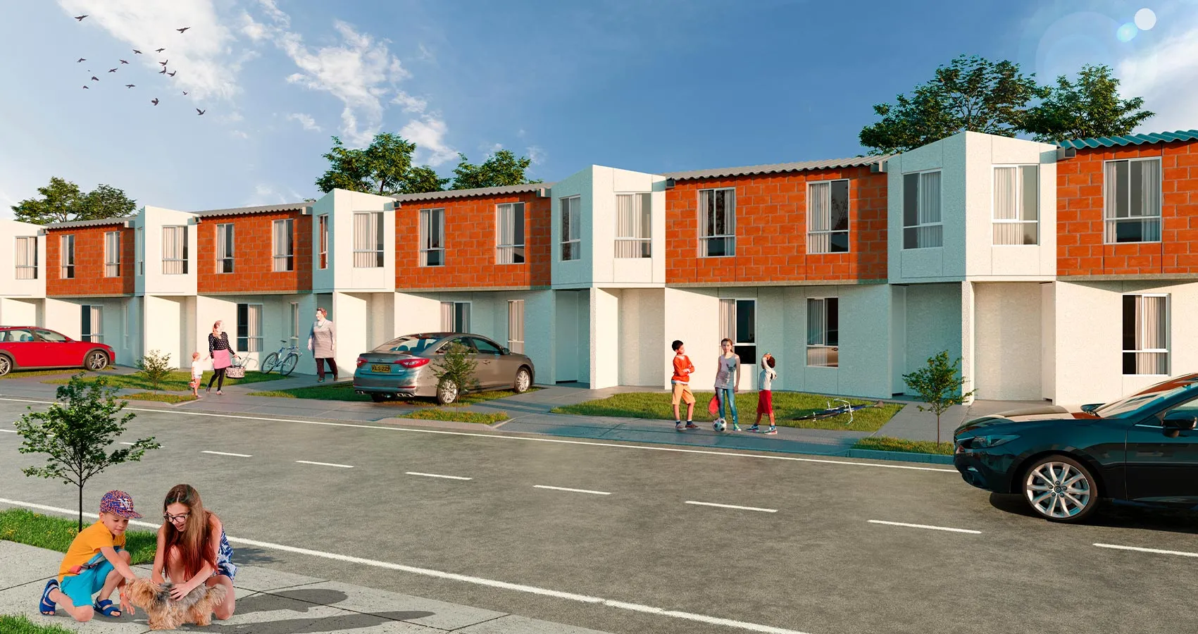 Proyecto de casas en Cali Constructora Bolívar