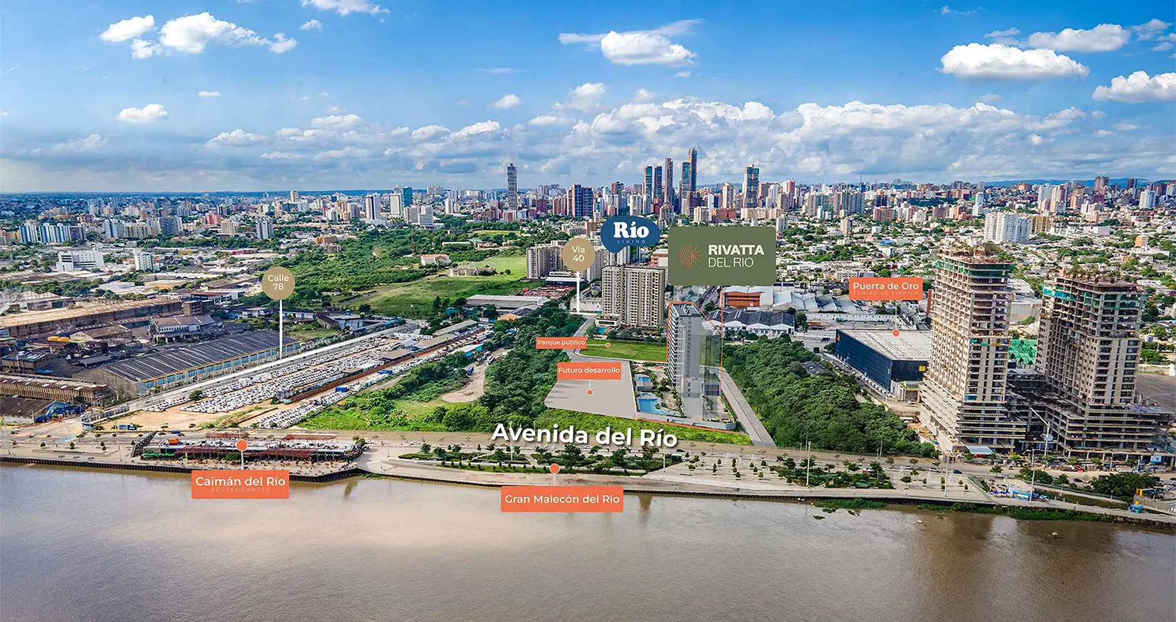 Rivatta del Río - Vista Aérea